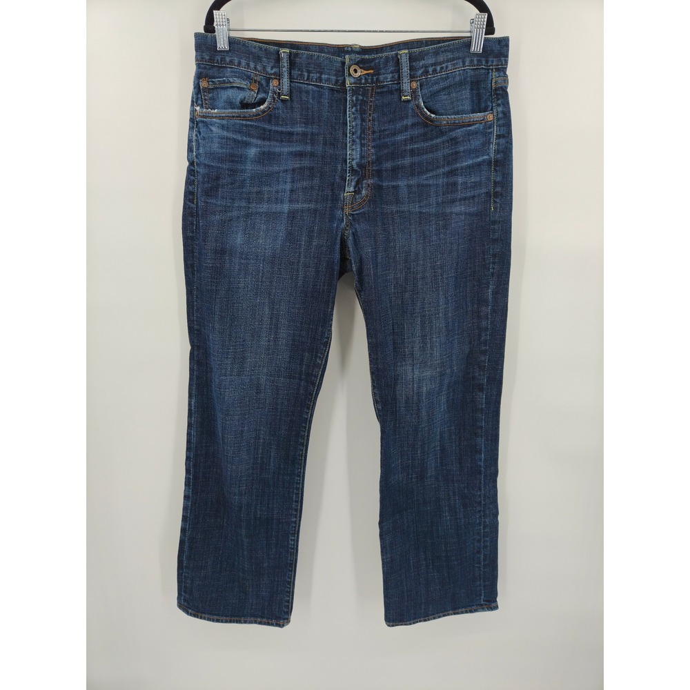 Lucky Brand 361 Vintage Straight Dark Wash Denim Jeans Mens 36x30 7M12234